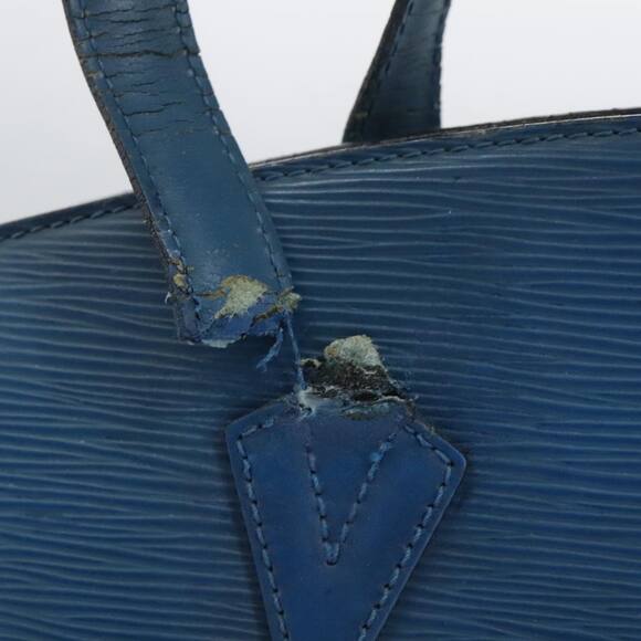 LOUIS VUITTON Epi Saint Jacques Shopping Shoulder Bag Blue M52275 - Picture 5 of 16
